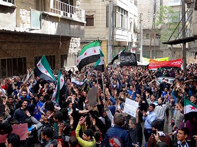 © Aleppo Media Center, AMC/AP