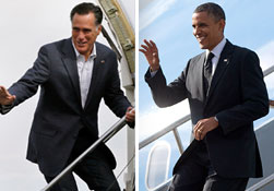 Mitt Romney / Barack Obama (© AP Photo)