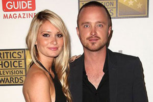 Photo: Aaron Paul and Lauren Parsekian // Shutterstock