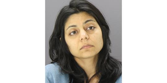 Photo: Booking photo of Vibha Marks (Dallas Police Department) 