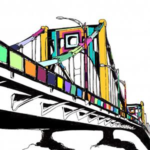 Photo: Illustration of what bridge would look like if completed / Courtesy of knitthebridge.wordpress.com 