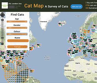 Image: Cat Map / Zoological Society of London