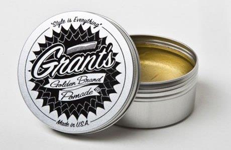 Grant's Golden Brand Pomade // Photo: courtesy of Details