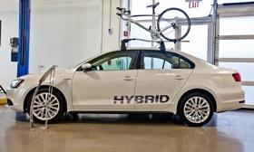 Unlike the old Jetta Trek edition, the bike isn't included. At least, it isn't a. Photo by Davey G. Johnson.