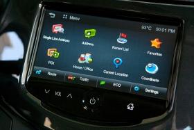 GogoLink Nav App for Chevy MyLink. Photo courtesy of General Motors.