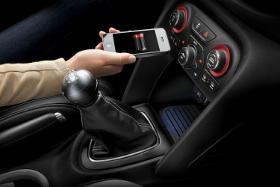 Mopar wireless charging in 2012 Dodge Dart. Photo by Chrysler.