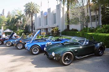 Shelby Cobra reunion. Image courtesy Autoblog/Drew Phillips.