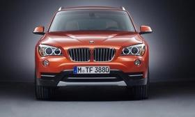 The grille of the 2013 BMW X1. Photo by BMW.
