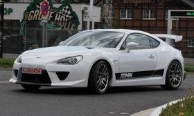 The Gazoo Racing Sport FR gets bigger brakes than the stock car. Photo by Gazoo.
