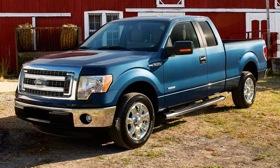 Ford redesigned the grille of the 2013 F-150. Photo by Ford.
