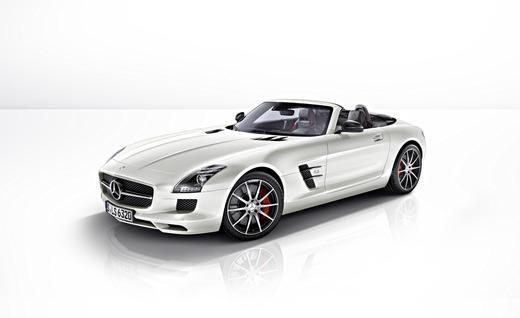 The 2013 Mercedes-Benz SLS AMG GT roadster. Photo by Mercedes-Benz.