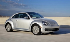 The VW Beetle TDI will cost $24,065. Photo by Volkswagen.