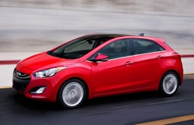 The Hyundai Elantra GT. Photo by Hyundai.