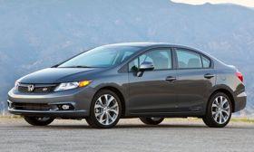 50,000 2012 Civics are included in Honda's latest recall. Photo by Honda.