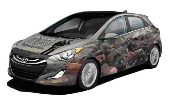 Hyundai Teams with The Walking Dead comic creator for one-off vehicle and promotion.