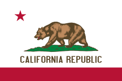 California state flag. Image via Wikipedia.
