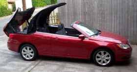 2012 Chrysler 200 Convertible.