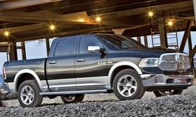 Chrysler vows that the Ram 1500, due this fall, will lead the full-sized pickup segment in fuel economy. Photo by Ram.
