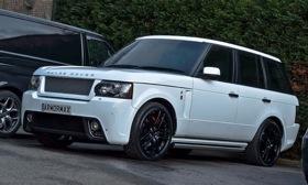 Nothing about this Range Rover suggests that it can protect its occupants from a hail of gunfire -- and that's just how the VIPs inside like it. Photo by International Armoring Corporation.