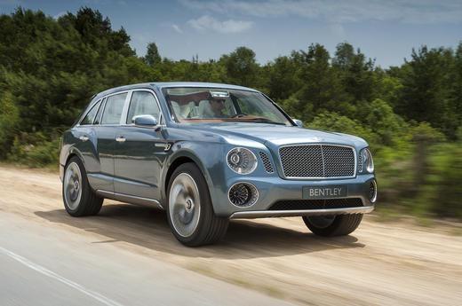 The Bentley EXP-9F. Photo by Bentley.