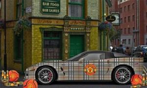 Corvette with Manchester United livery (© Autoweek)