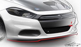 Dodge Dart Sketch © Chrysler LLC