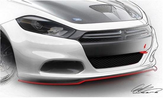 Dodge Dart Sketch © Chrysler LLC