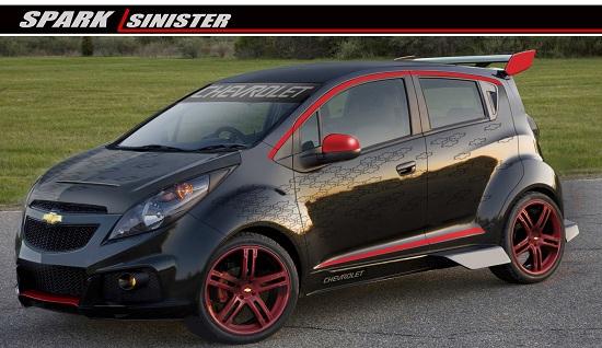 Chevrolet Spark Sinister Concept (© General Motors)