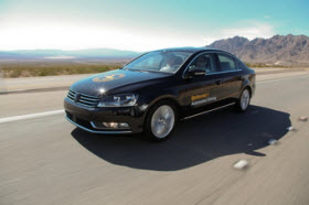Continental self-driving car. Photo by Continental.