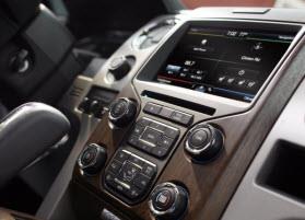 2013 Ford F-150 MyFord Touch system. Photo by Ford.