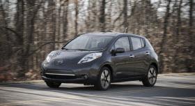 2013 Nissan Leaf. Photo by Nissan.