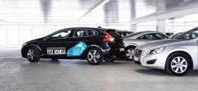 Volvo Autonomous Parking concept. Photo by Volvo.