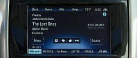 Pandora Radio, Chevy MyLink. Photo by General Motors.