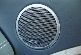 Range Rover Evoque Meridian Sound system.