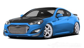 Hyundai Bisimoto Genesis Coupe © Hyundai Motor America