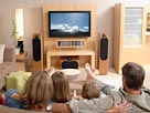 Image: Watching television (© Corbis)