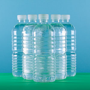 Image: Bottled water (© Grove Pashley/Corbis)