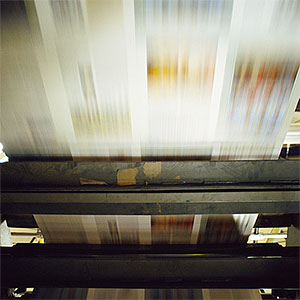 Image: Printing press (© James Hardy/Getty Images)