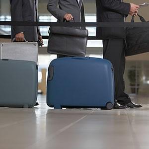 Image: Airport check-in (© Corbis)