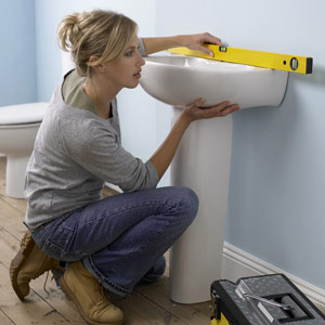 Bathroom remodel copyright Digital Vision, Photolibrary
