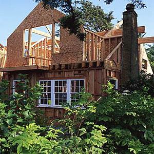 Home under construction copyright Corbis