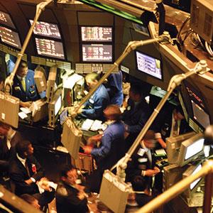 Trading floor Image Source SuperStock