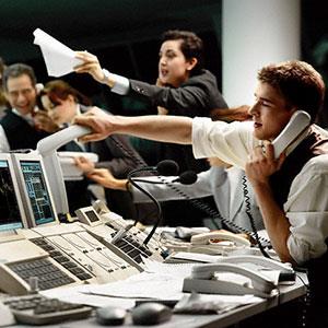 Image: Trading floor copyright Corbis