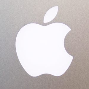 The Apple Inc logo is displayed on the back of the new MacBook Pro David Paul Morris Bloomberg via Getty Images