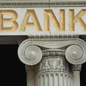 Bank sign copyright John Foxx, Stockbyte, Getty Images