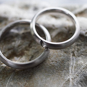 Pair of wedding rings copyright Fancy, Alamy