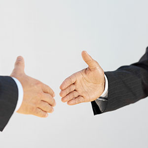 Handshake copyright Corbis