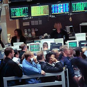 Stock market copyright Zurbar, age fotostock