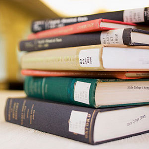 Stack of Library Books copyright Fuse, Fuse, Getty Images