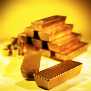Gold Bars copyright Stockbyte, SuperStock